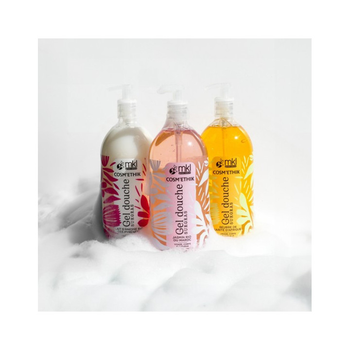 Cosm'Ethik Gel Douche Surgras Lait D'Anesse Bio 1L – MKL – IllicoPharma