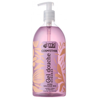Cosm'Ethik Gel Douche Surgras Mûre Sauvage Bio 1L – MKL – IllicoPharma