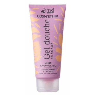 Cosm'Ethik Gel Douche Surgras Mûre Sauvage Bio 200ml – MKL – IllicoPharma