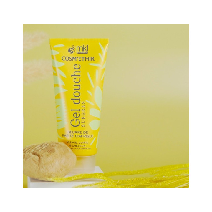 Cosm'Ethik Gel Douche Surgras Karité  Bio 200ml – MKL – IllicoPharma