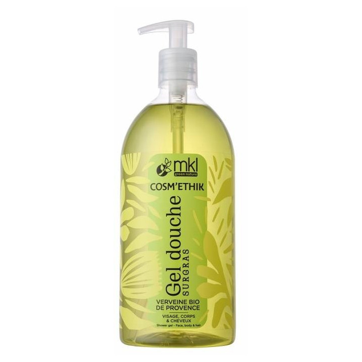Cosm'Ethik Gel Douche Surgras Verveine Bio 1L – MKL – IllicoPharma