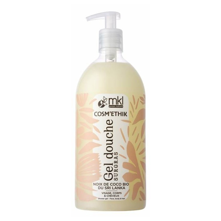 Cosm'Ethik Gel Douche Surgras Coco Bio 1L – MKL – IllicoPharma