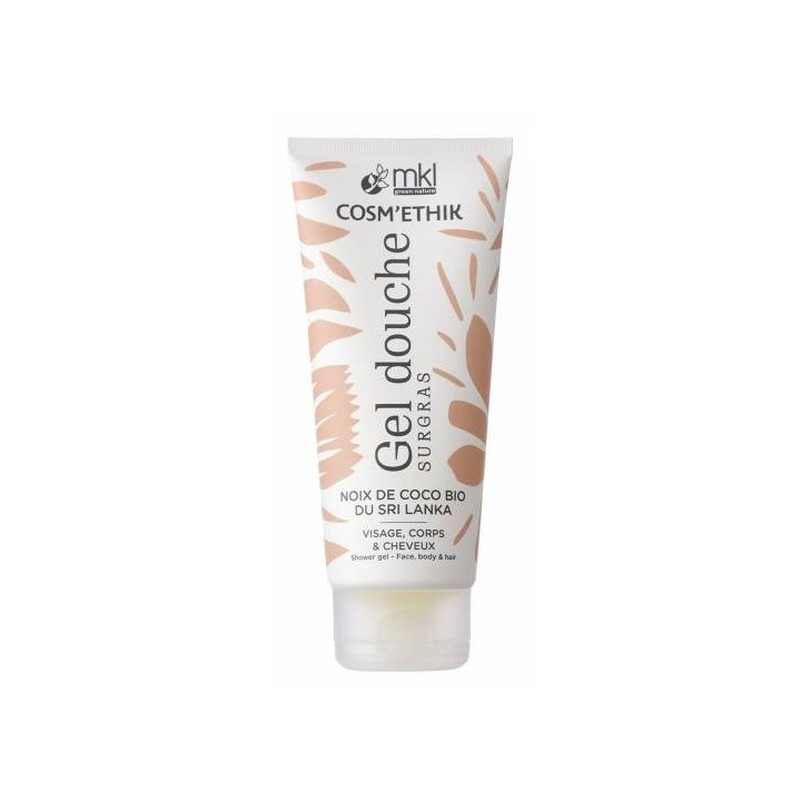 Cosm'Ethik Gel Douche Surgras Coco Bio 200ml – MKL – IllicoPharma