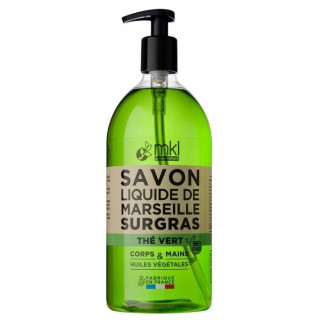 Savon Liquide de Marseille Surgras Thé Vert 1L – MKL – IllicoPharma