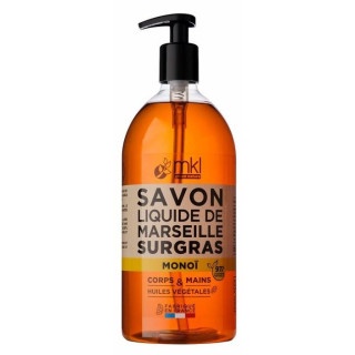 Savon Liquide de Marseille Surgras Monoï 1L – MKL – IllicoPharma