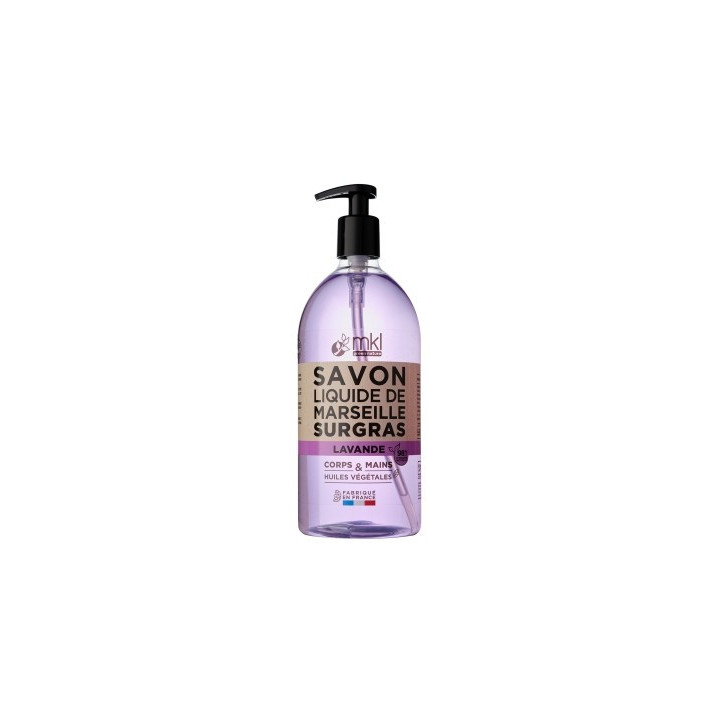 Savon Liquide de Marseille Surgras Lavande 1L – MKL – IllicoPharma