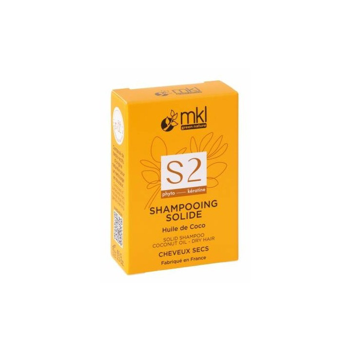 Shampooing Solide Huile de Coco 65g – MKL – IllicoPharma