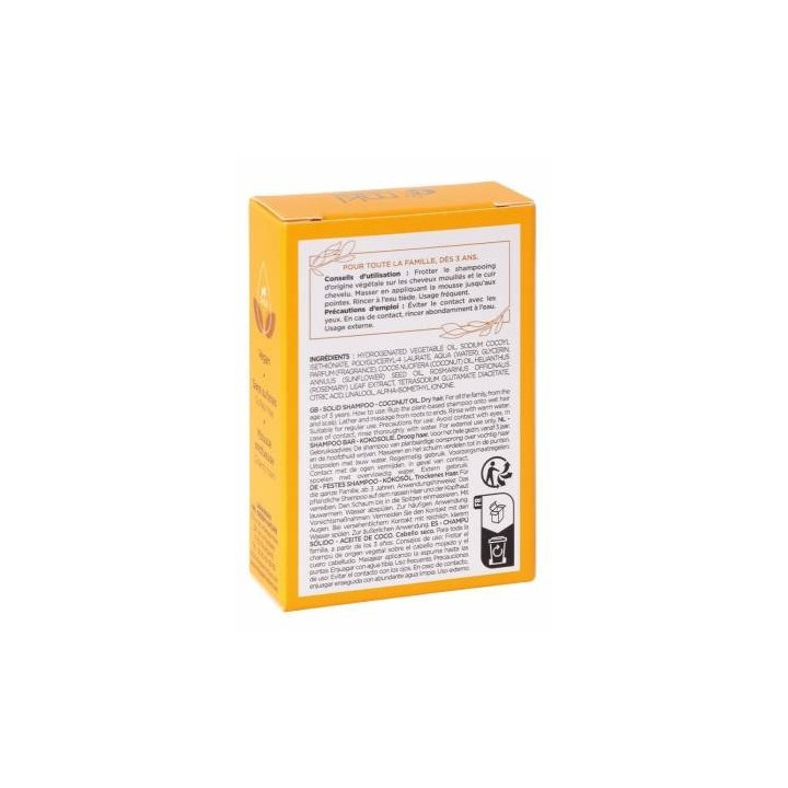 Shampooing Solide Huile de Coco 65g – MKL – IllicoPharma