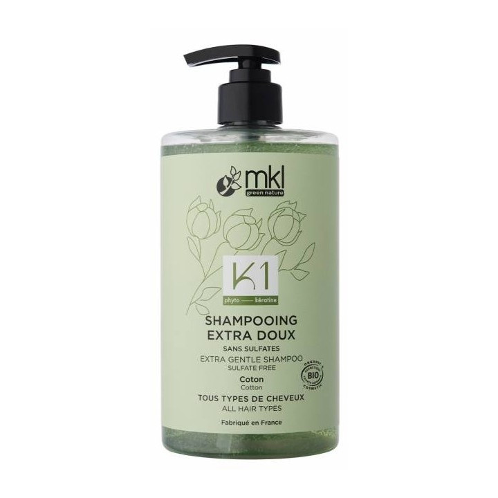 Shampooing Extra Doux Bio 750ml – MKL – IllicoPharma