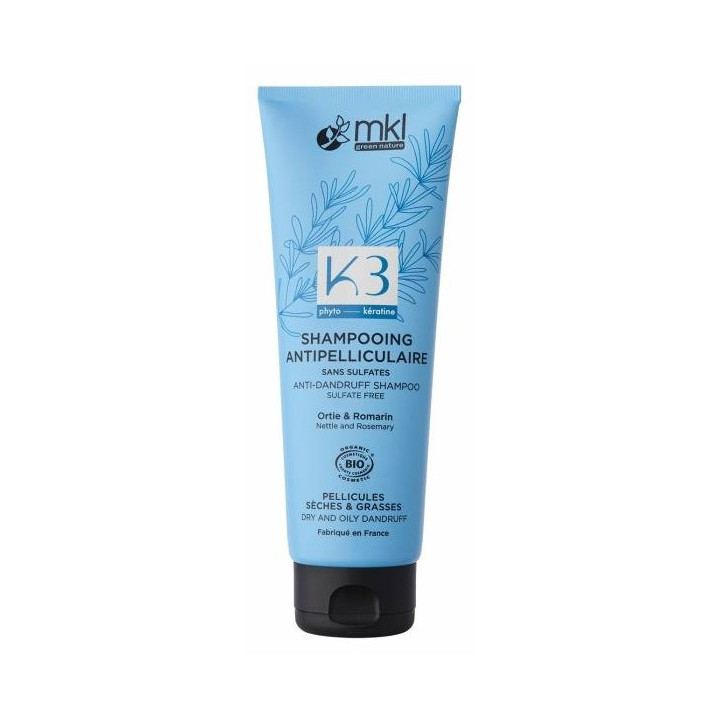 Shampooing Antipelliculaire Bio 250ml – MKL – IllicoPharma