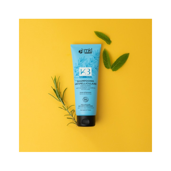Shampooing Antipelliculaire Bio 250ml – MKL – IllicoPharma