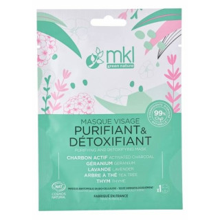 Masque Visage Purifiant & Détoxifiant x1 – MKL – IllicoPharma