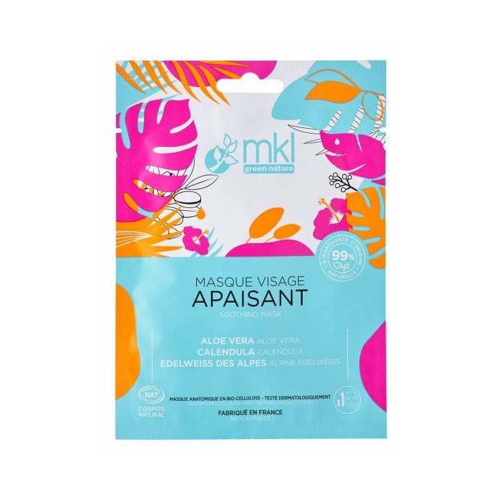 Masque Visage Apaisant x1 – MKL – IllicoPharma