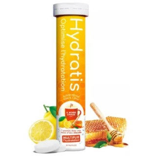 Hydratis Solution d'hydratation Chaude Arôme Citron Miel x20 pastilles – IllicoPharma