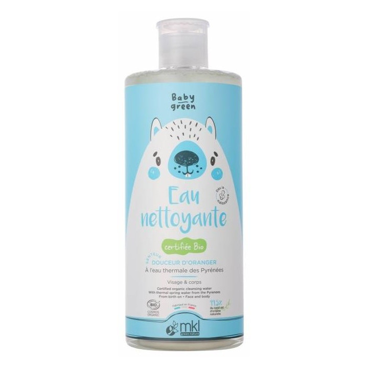 Baby Green Eau Nettoyante Bio 1L – MKL – IllicoPharma