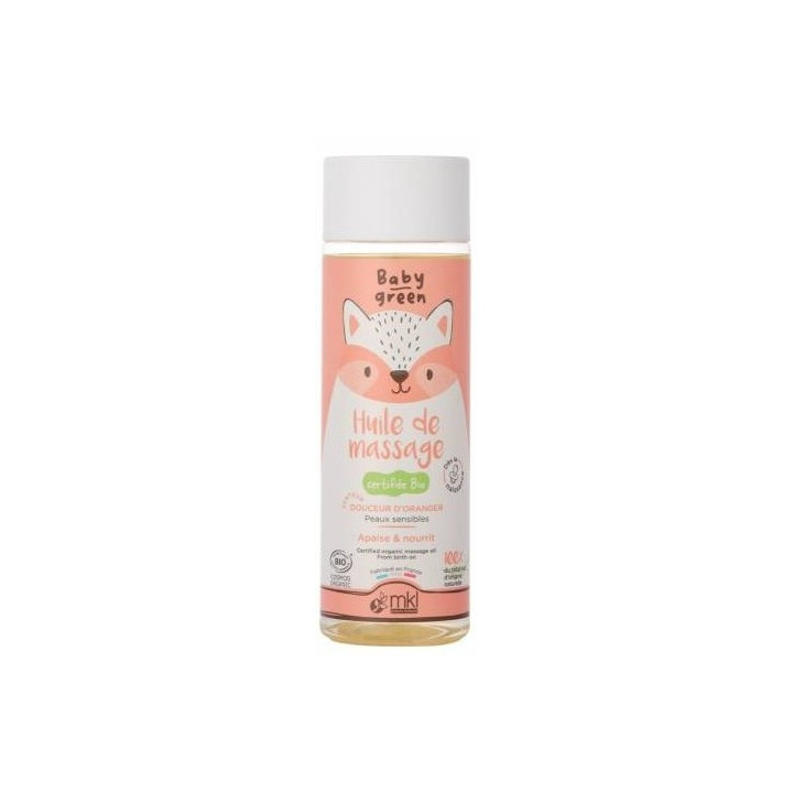 Baby Green Huile de Massage Bio 100ml – MKL – IllicoPharma