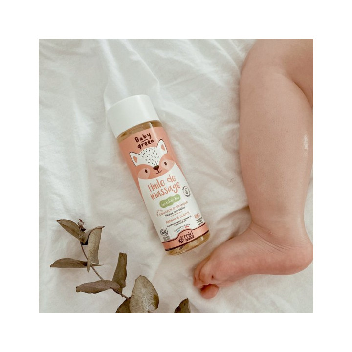 Baby Green Huile de Massage Bio 100ml – MKL – IllicoPharma