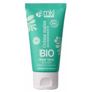 Crème Mains Nourrissante Bio Aloe Vera 50ml – MKL – IllicoPharma