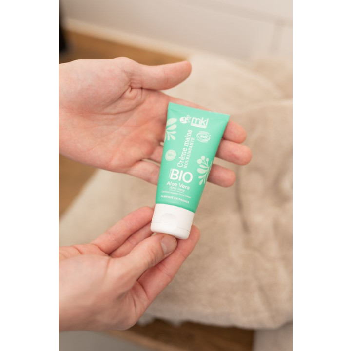 Crème Mains Nourrissante Bio Aloe Vera 50ml – MKL – IllicoPharma