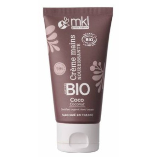 Crème Mains Nourrissante Bio Coco 50ml – MKL – IllicoPharma