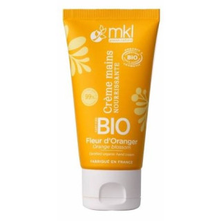 Crème Mains Nourrissante Bio Fleur d'Oranger 50ml – MKL – IllicoPharma