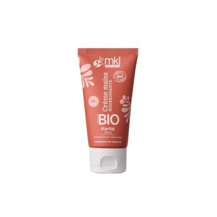 Crème Mains Nourrissante Bio Karité 50ml – MKL – IllicoPharma
