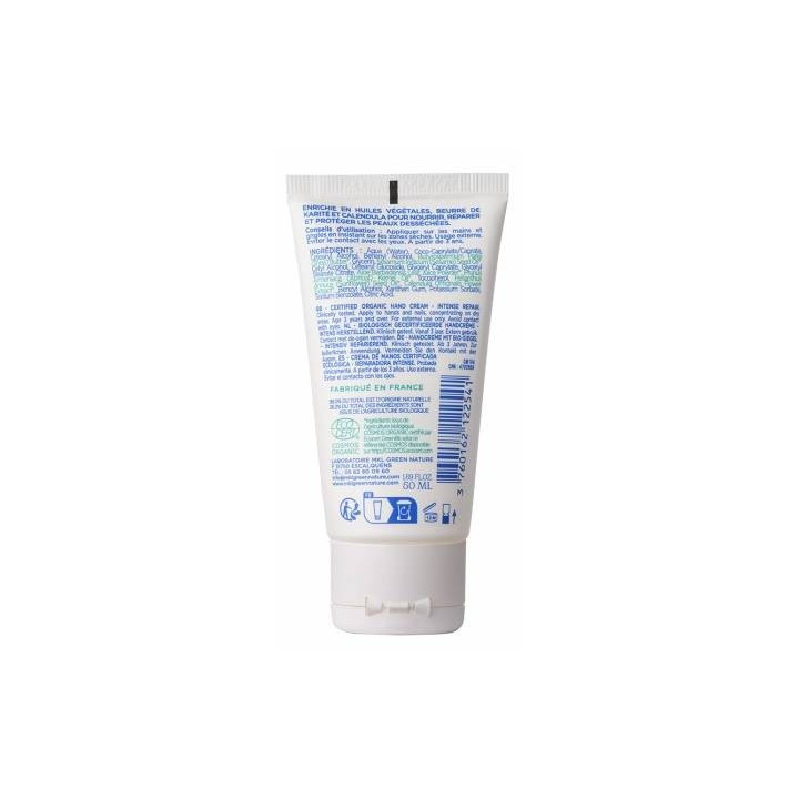 Crème Mains Réparatrice Intense Bio 50ml – MKL – IllicoPharma