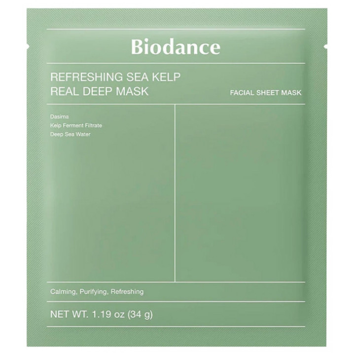 Biodance Refreshing Sea Kelp Real Deep Masque x1 - IllicoPharma