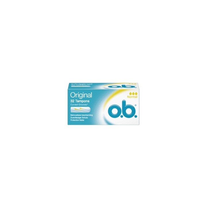 Tampon 32 Normal - O.B. - Protections hygiéniques - IllicoPharma