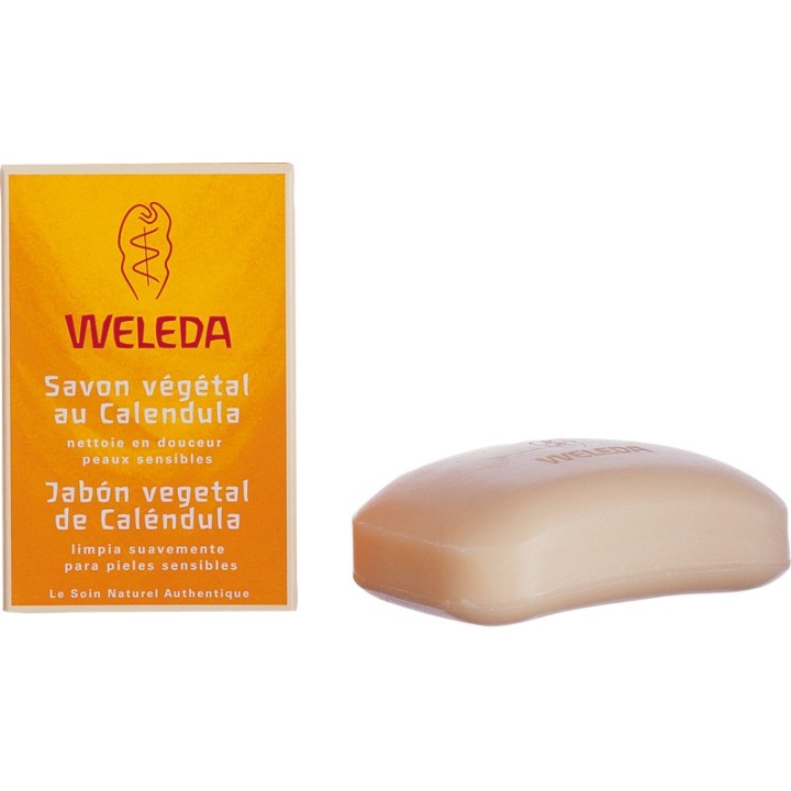 Savon végétal calendula - Weleda - Nettoyants - IllicoPharma