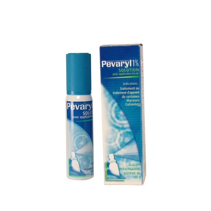 Pevaryl 1% Spray 30g - Médicament Mycoses - Pharmacie en ligne IllicoPharma
