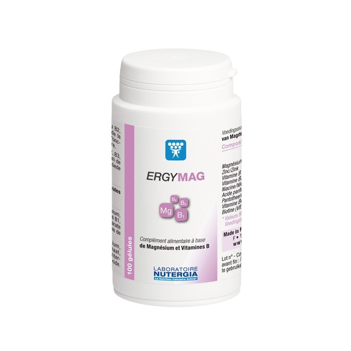 Ergymag x45 - Nutergia - Stress, sommeil, concentration