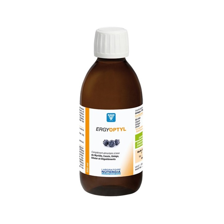 Ergyoptyl - Nutergia - Stress, sommeil, concentration