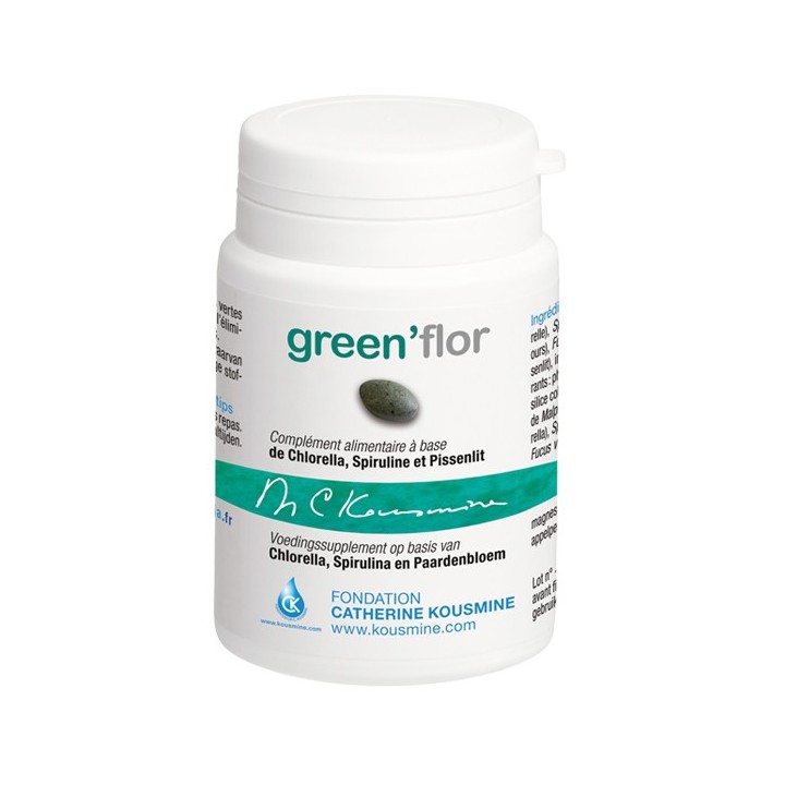Green'flor 90 comprimés - Nutergia - Digestion & Transit