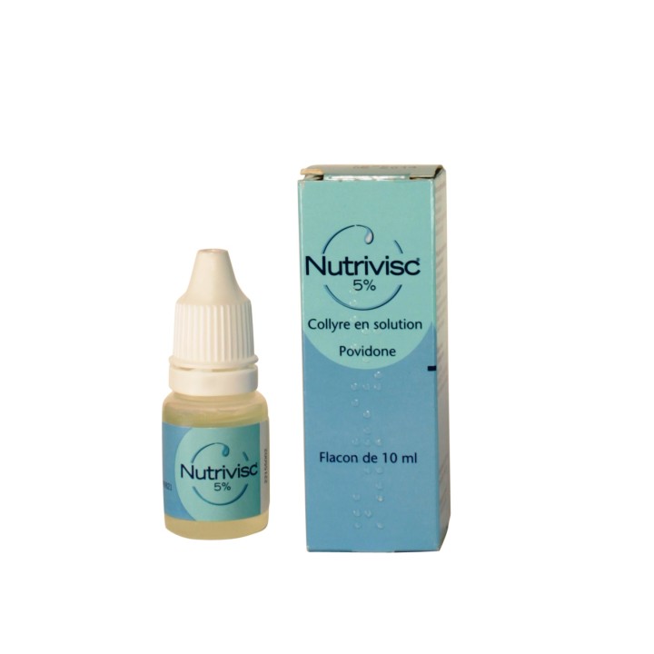 Nutrivisc 5% Collyre - Médicament Yeux secs - IllicoPharma