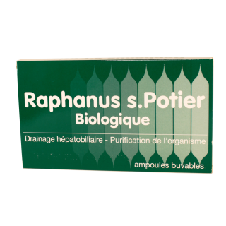 Raphanus S. Potier Biologique - Digestion, transit - IllicoPharma
