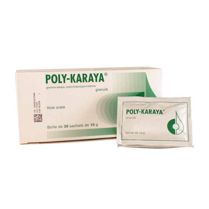 Poly-Karaya 10g x 30sachets - Médicament Constipation - IllicoPharma