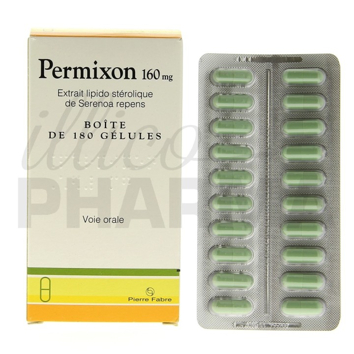 Permixon 160mg 180 gélules - Pierre Fabre - Médicament en ligne - IllicoPharma