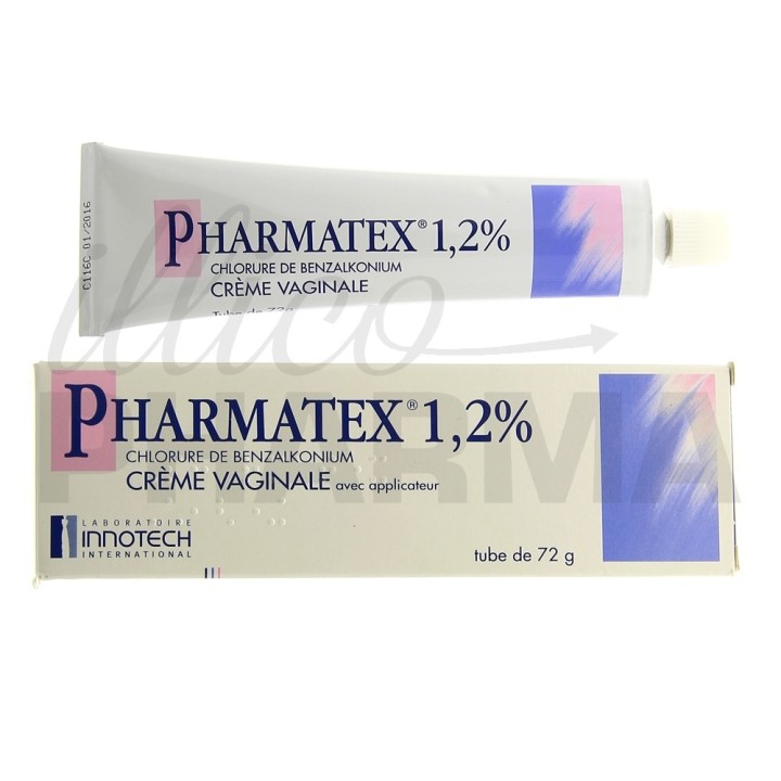Pharmatex 1,2% avec applicateur, Contraception, e-Pharmacie IllicoPharma