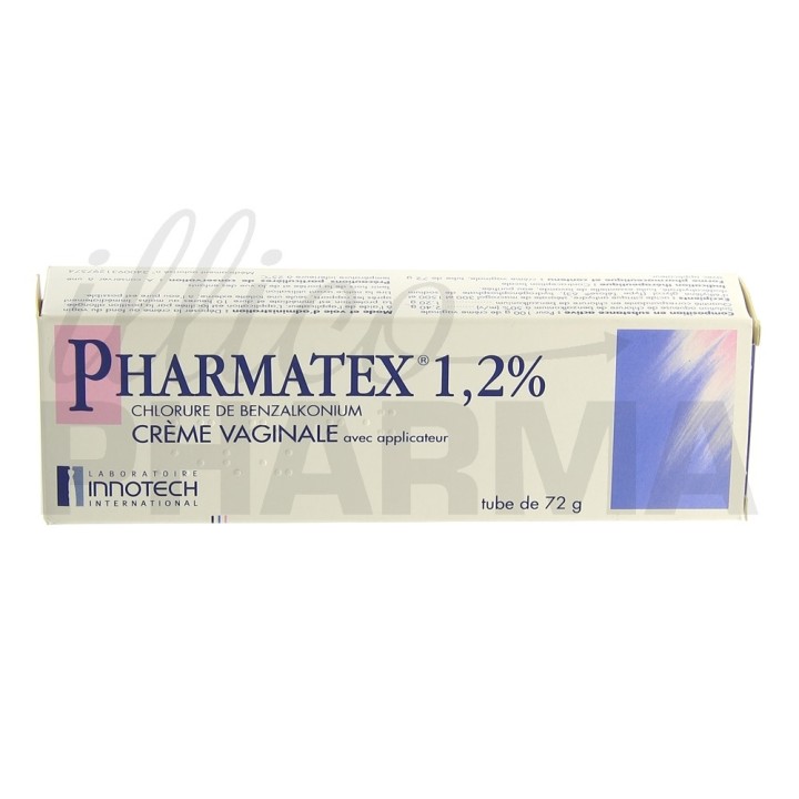 Pharmatex 1,2% avec applicateur, Contraception, e-Pharmacie IllicoPharma