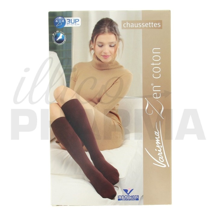Chaussettes de contention Varisma Zen Coton d'Innothéra - IllicoPharma