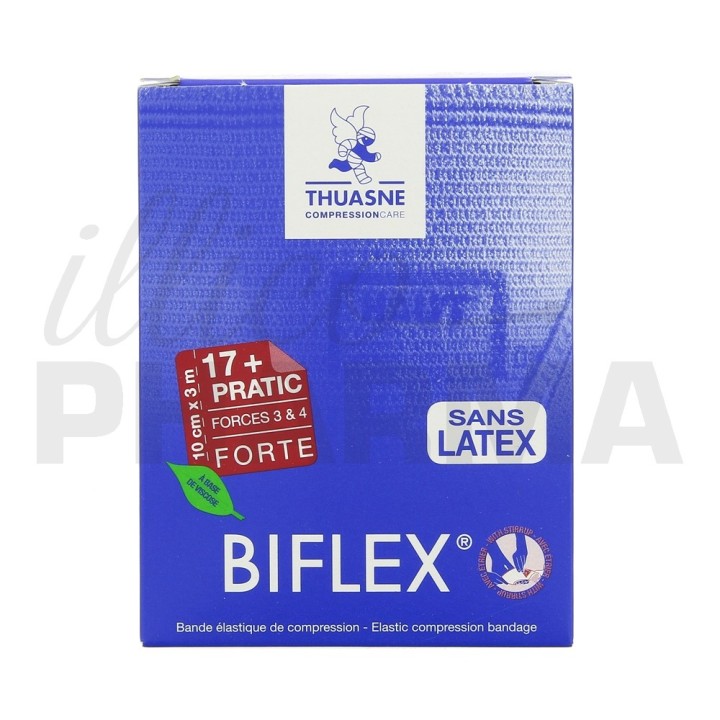 Bande content forte chair 10cmx3m Biflex Pratic - Thuasne - IllicoPharma