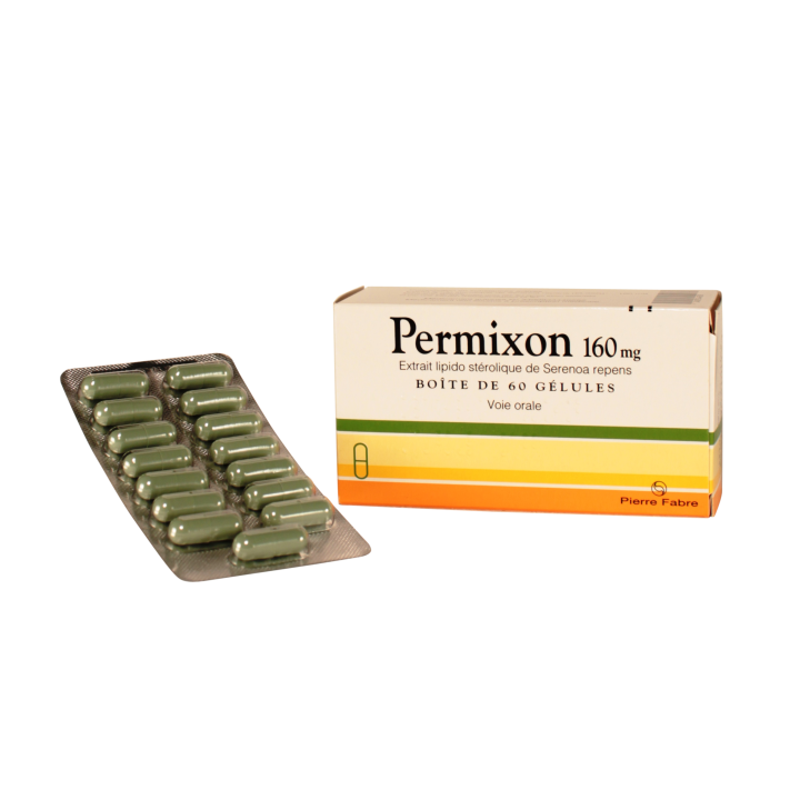 Permixon 160mg 60 gélules - Pierre Fabre - Médicament en ligne - IllicoPharma