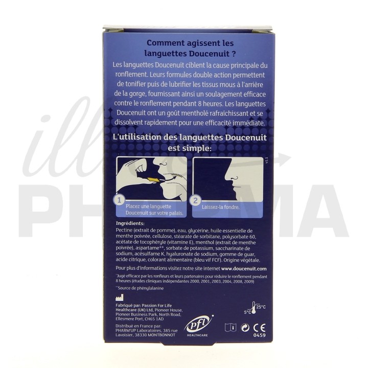 Doucenuit Languettes Anti-Ronflement x28 - IllicoPharma
