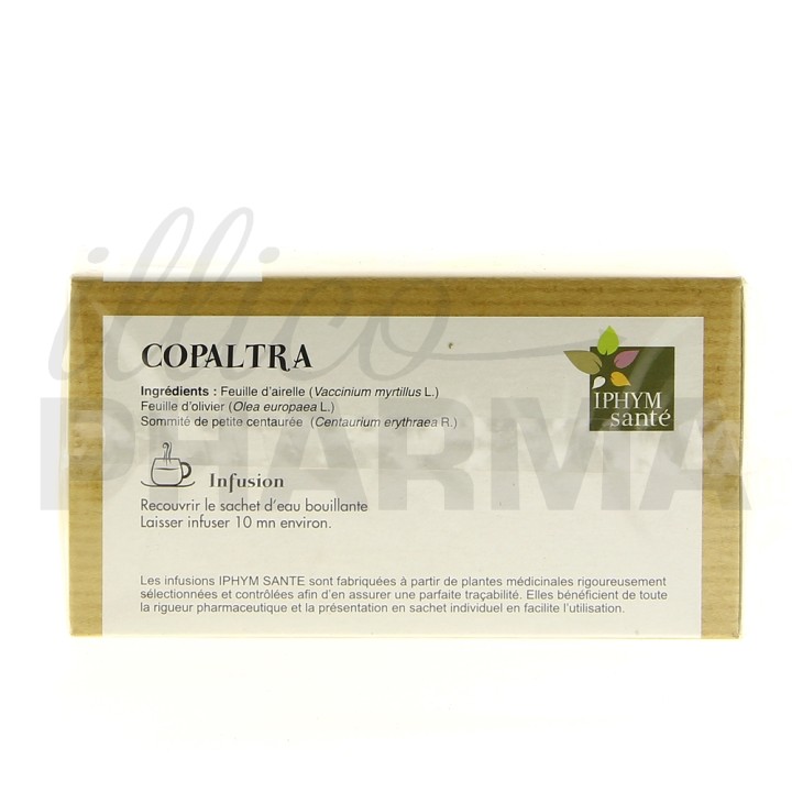 Infusion Copaltra Iphym 24 sachets - Minceur, détoxifiant - Pharmacie IllicoPharma