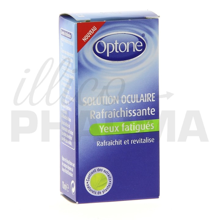 Optone solution oculaire rafraîchissante - Contour des yeux - Pharmacie IllicoPharma