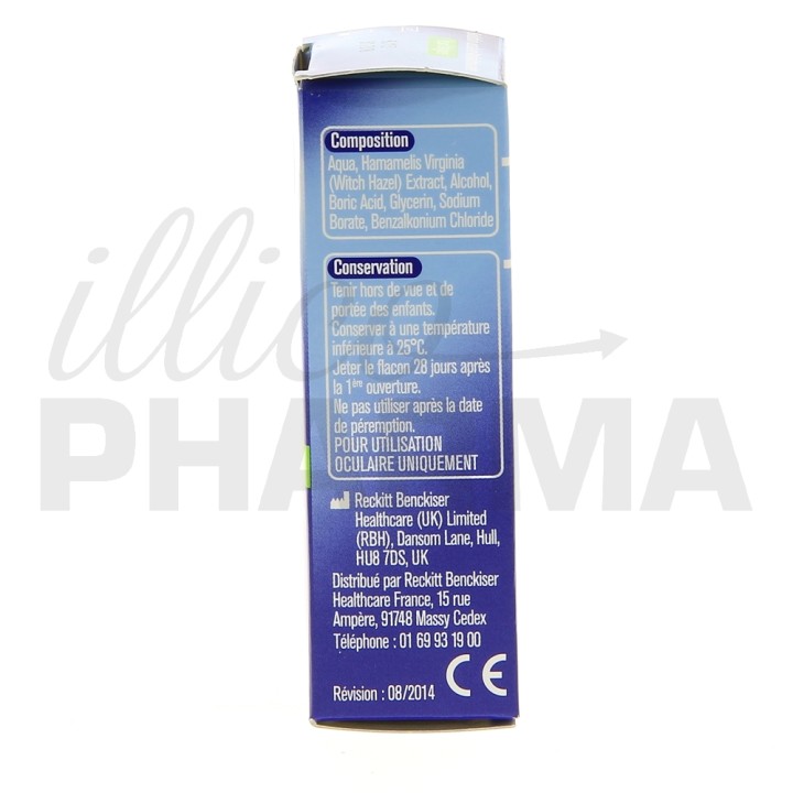 Optone solution oculaire rafraîchissante - Contour des yeux - Pharmacie IllicoPharma