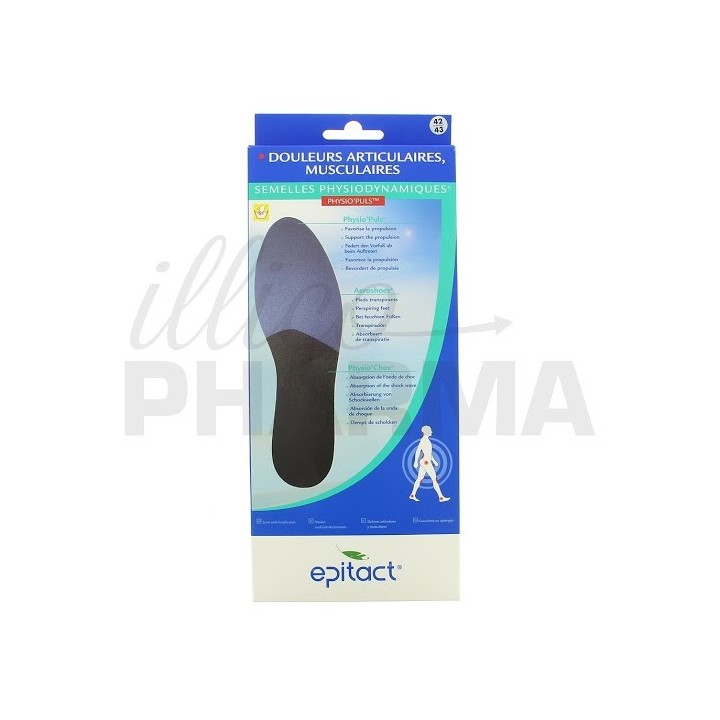 Epitact semelle physiodynamique - Orthopédie - Pharmacie en ligne IllicoPharma