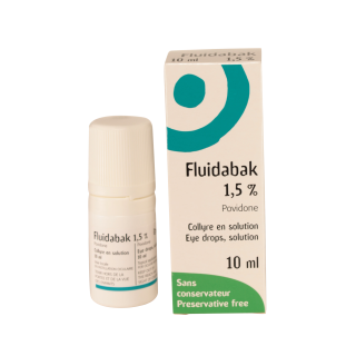 Fluidabak 1,5% Collyre - Médicament Yeux secs - IllicoPharma