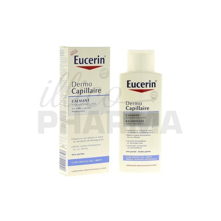 DermoCapillaire Shampooing Doux Calmant à l'Urée 250ml - Eucerin - IllicoPharma